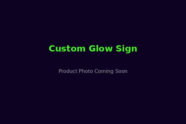 Custom Name Glow Sign