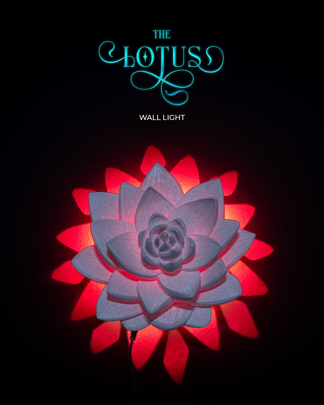 The Lotus Wall Light