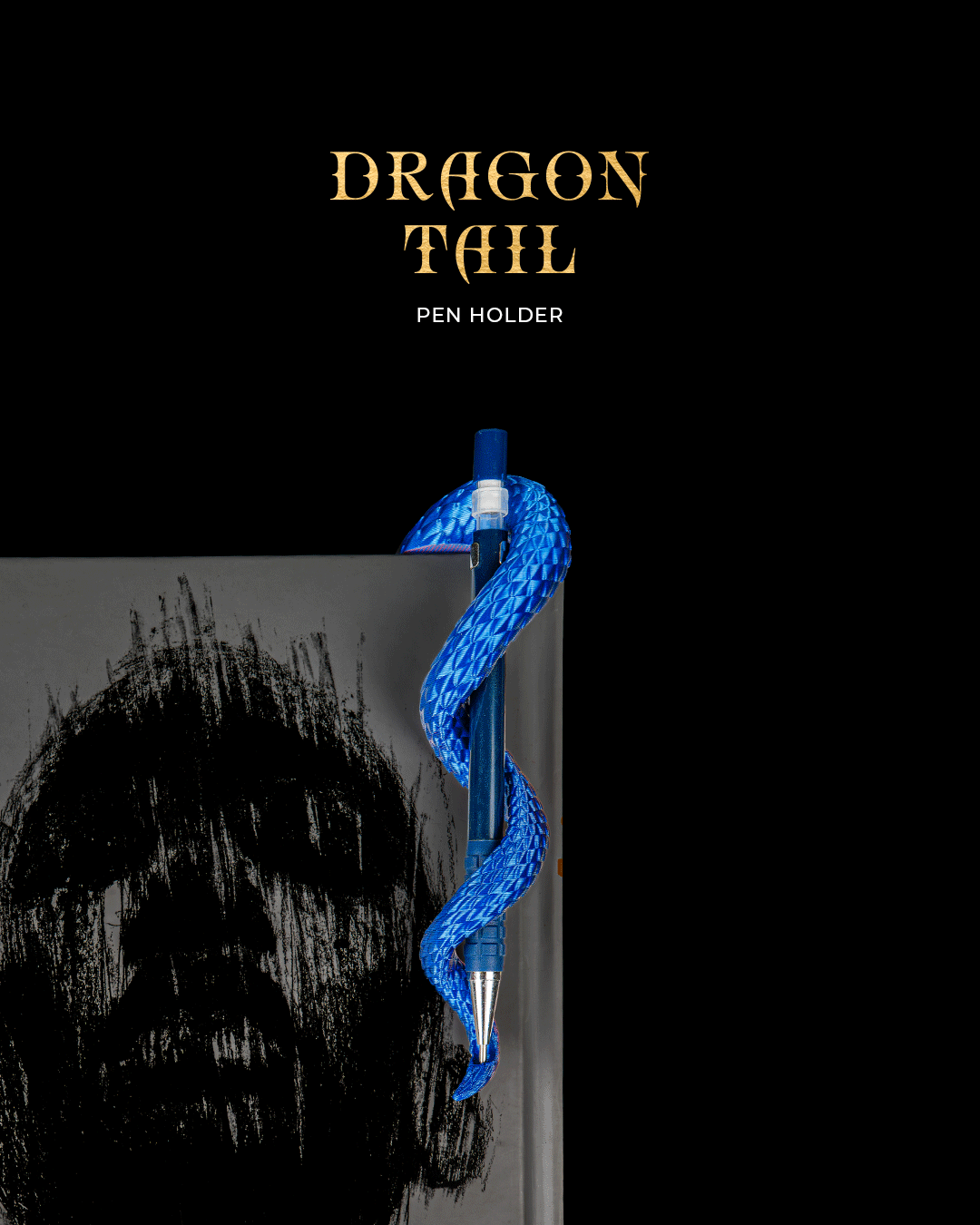 Dragon Tail Pen Holder