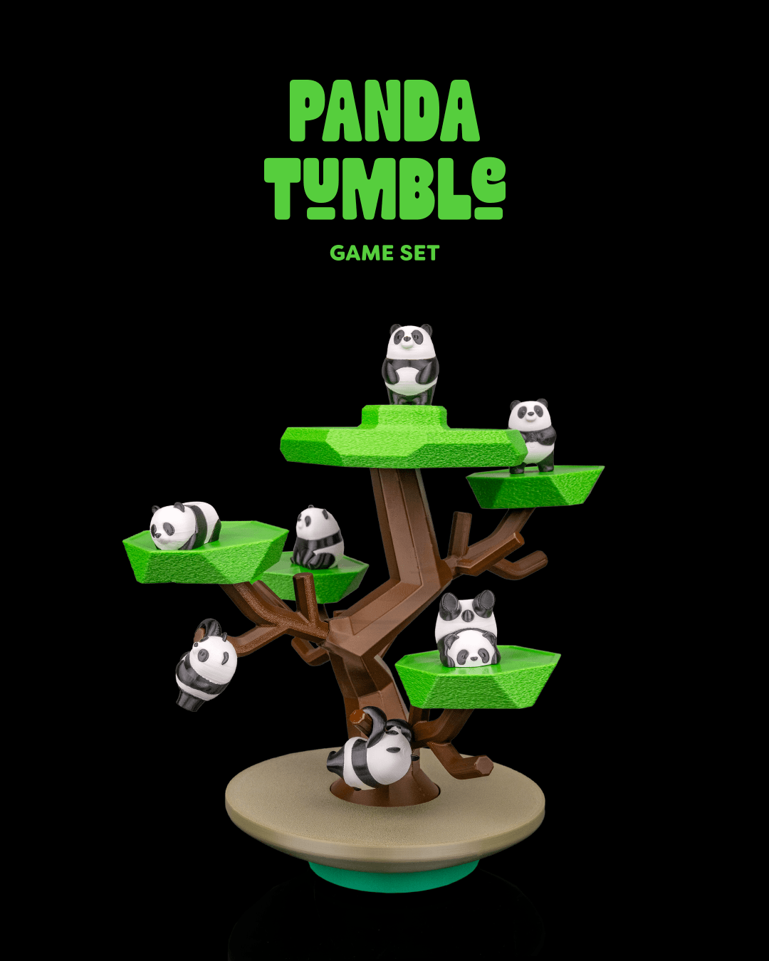 Panda Tumble Game Set