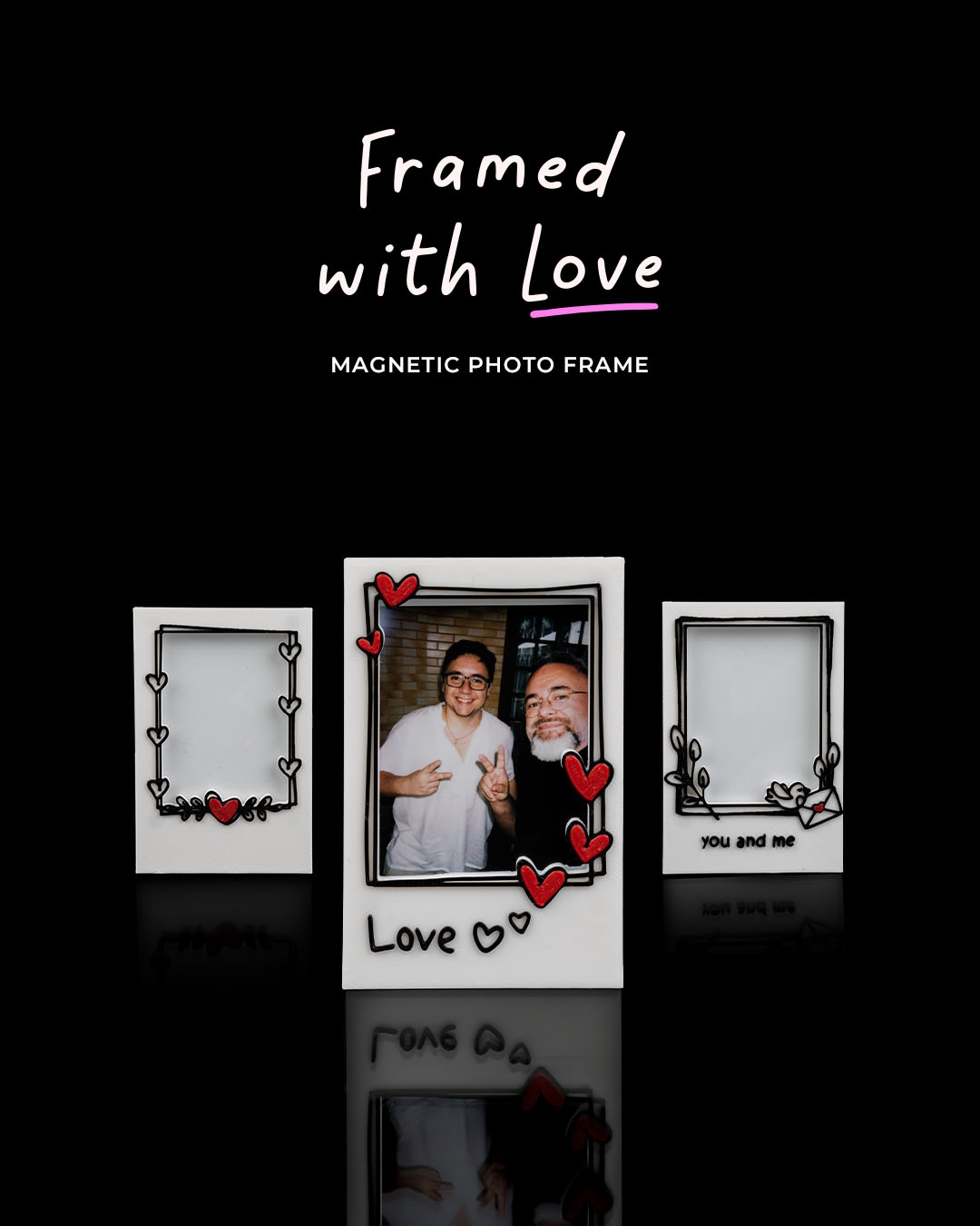 Framed with Love Magnetic Photo Frame