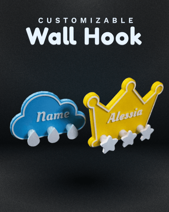 Customizable Wall Hook